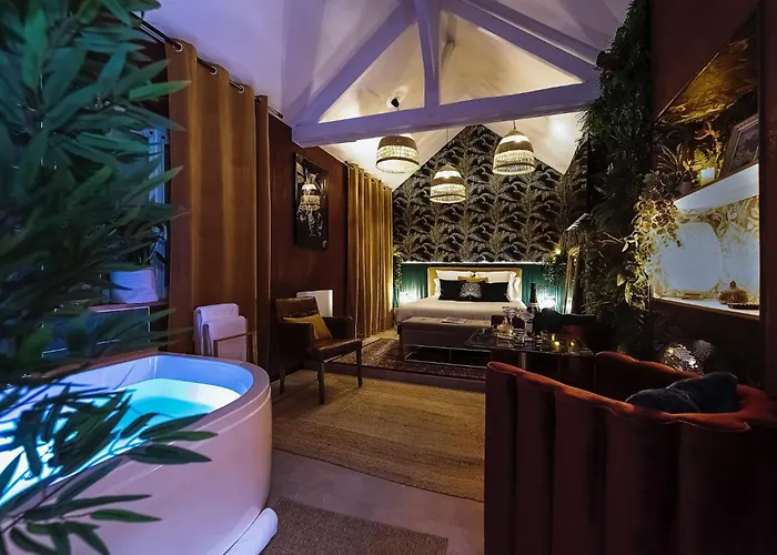 Avec Jacuzzi - Le Boudoir De La Loire Apartment